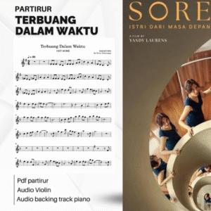 PARTITUR BIOLA TERBUANG DALAM WAKTU